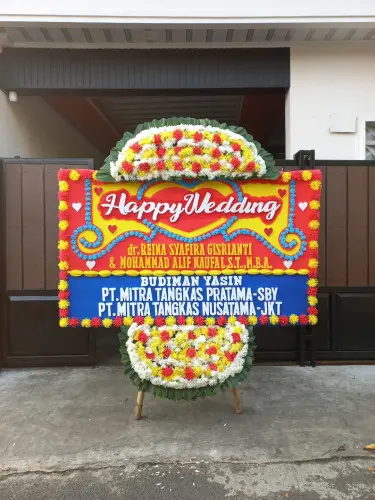 Papan Bunga Pernikahan kemayoran