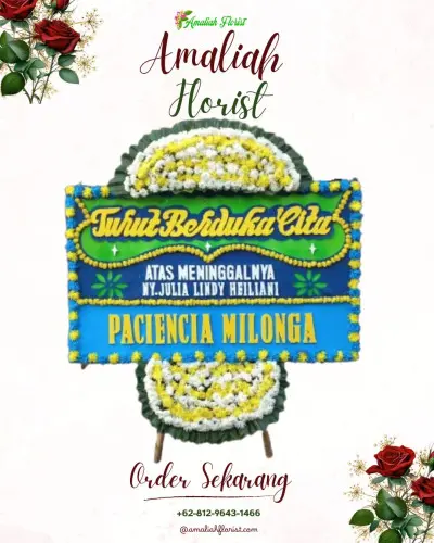 Papan Bunga Duka kemayoran