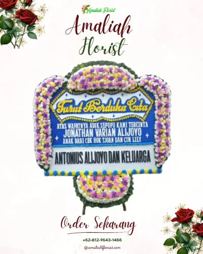 Papan Bunga Duka kemayoran