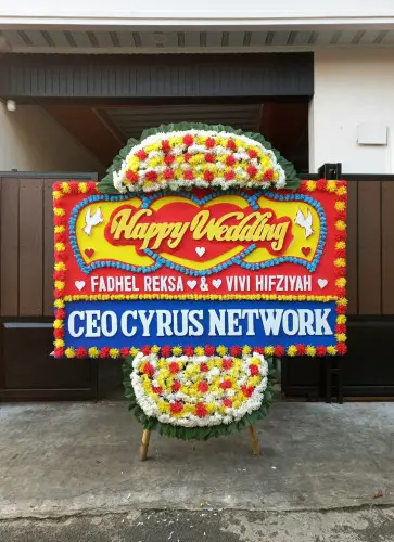 Papan Bunga Pernikahan kemayoran