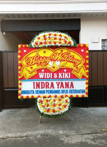 Papan Bunga Pernikahan kemayoran